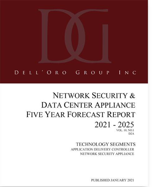 Delll'Oro Group Network Security and Data Center Appliance 5-Year Forecast Report
